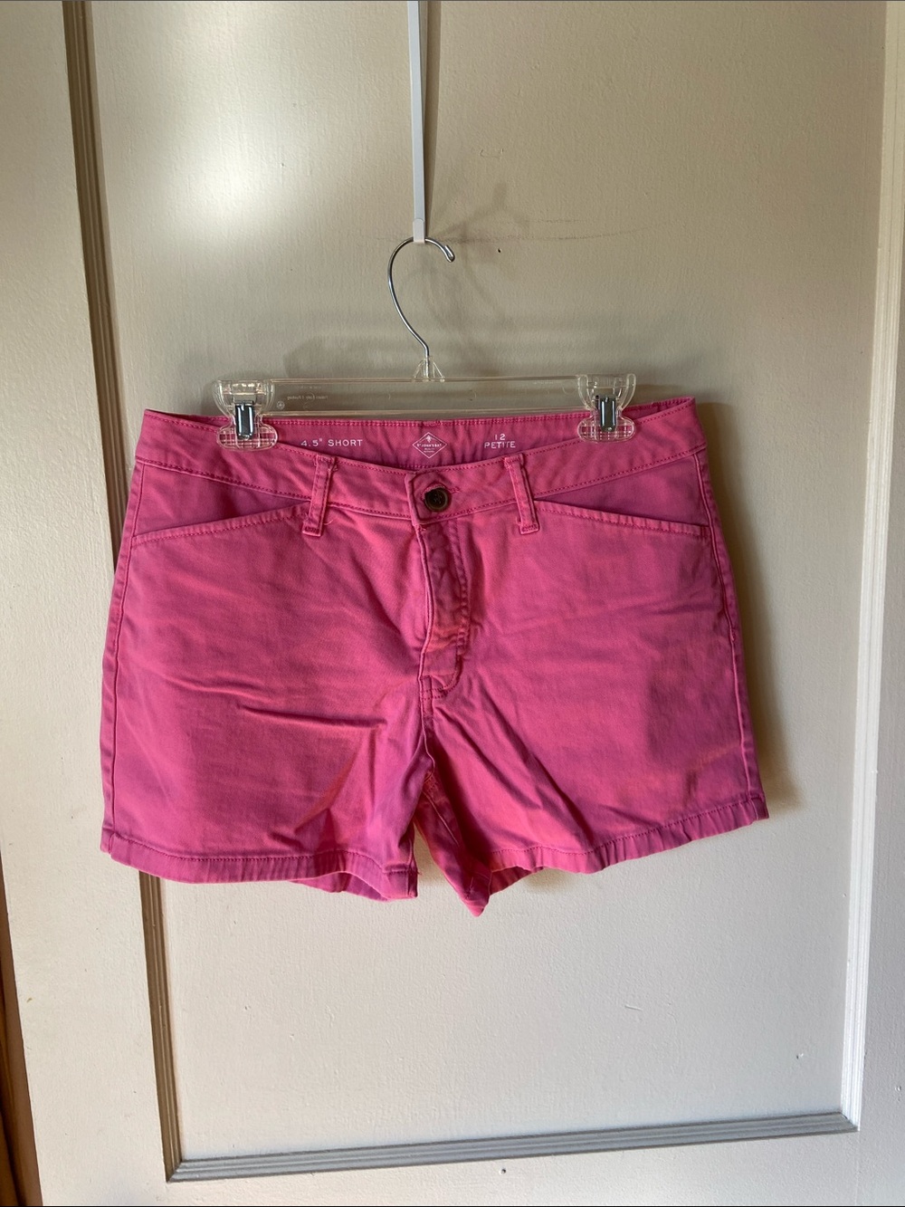 St. John’s Bay Hot Pink Women’s Jean Shorts